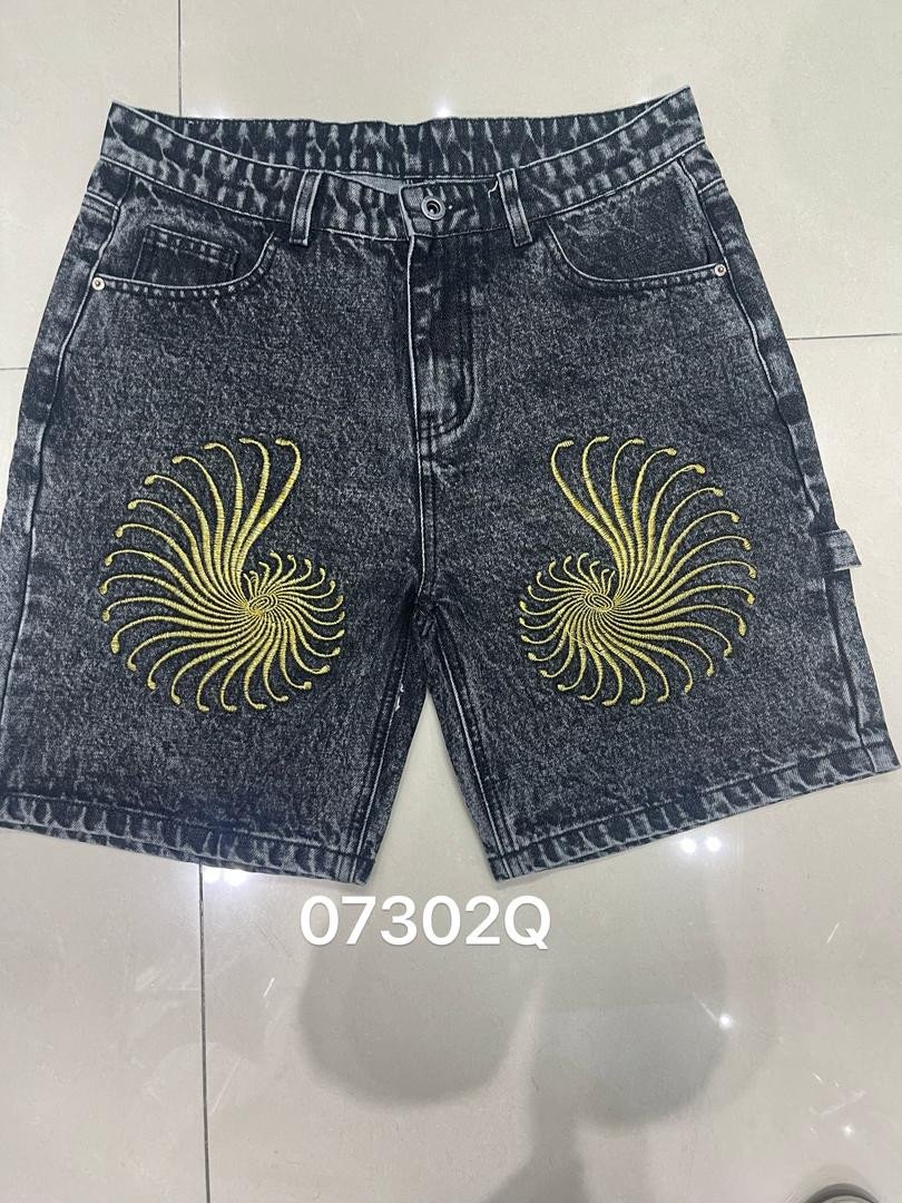 Calcão Jeans com imagem de sol CJCIS-016