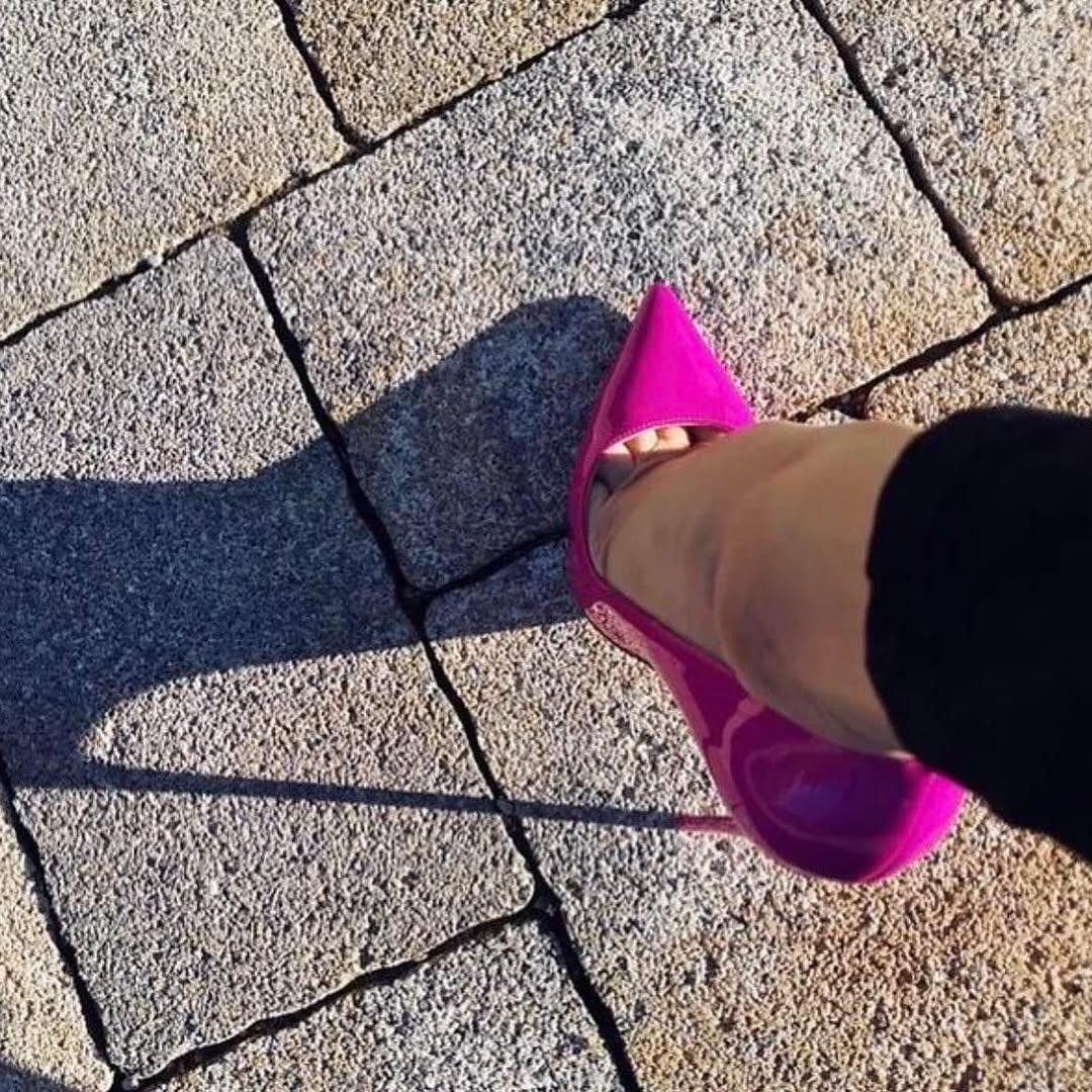 Salto Alto sola Vermelha Christian Louboutin SASVCL-015