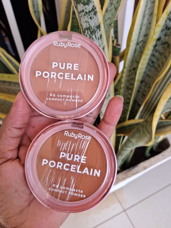 PÓ COMPACTO PURE PORCELAIN