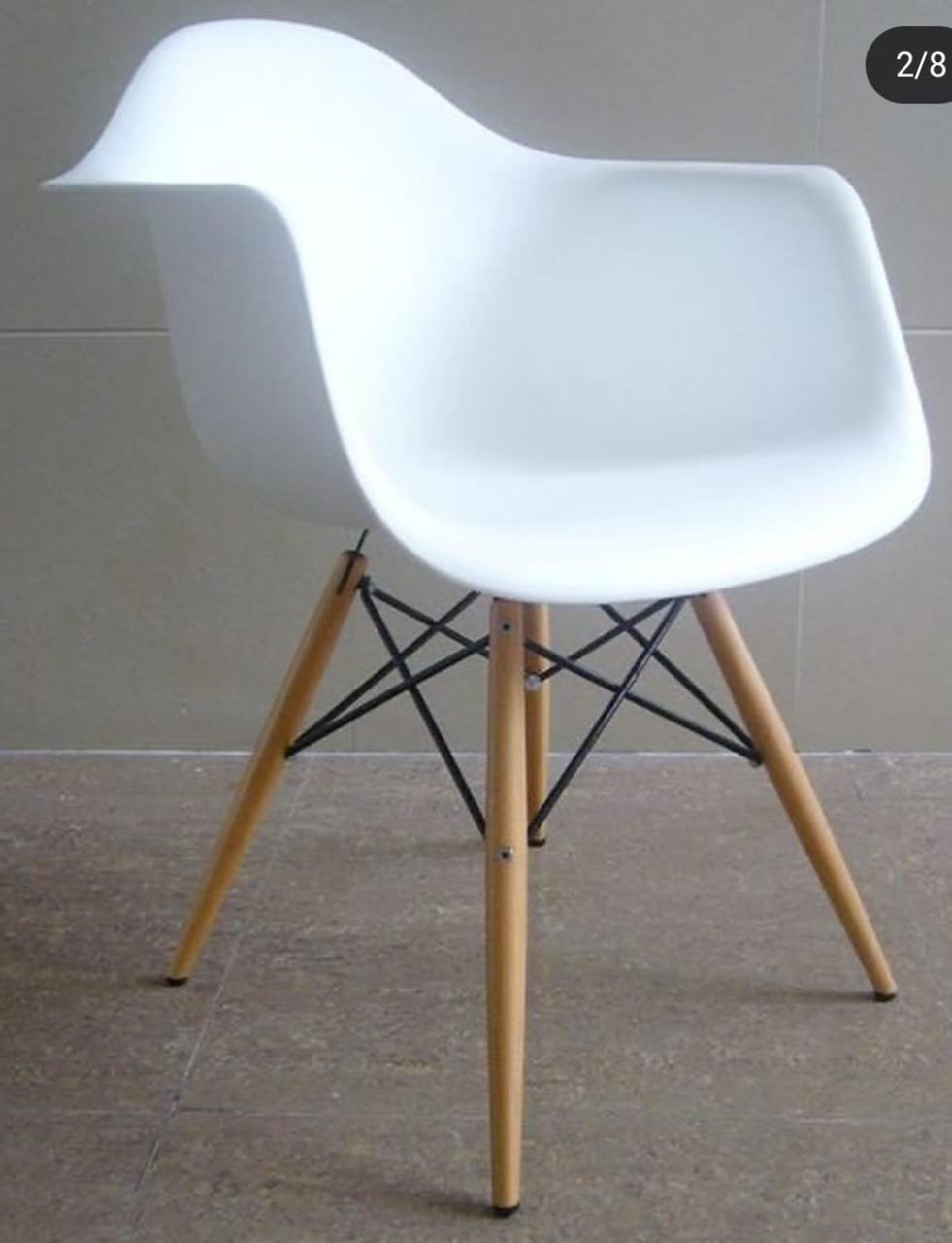 Cadeira Branca Para cozinha  CBPC-010