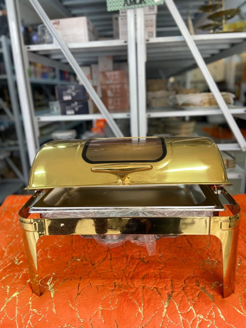 Cuba Quadrada Dourada CQD-023