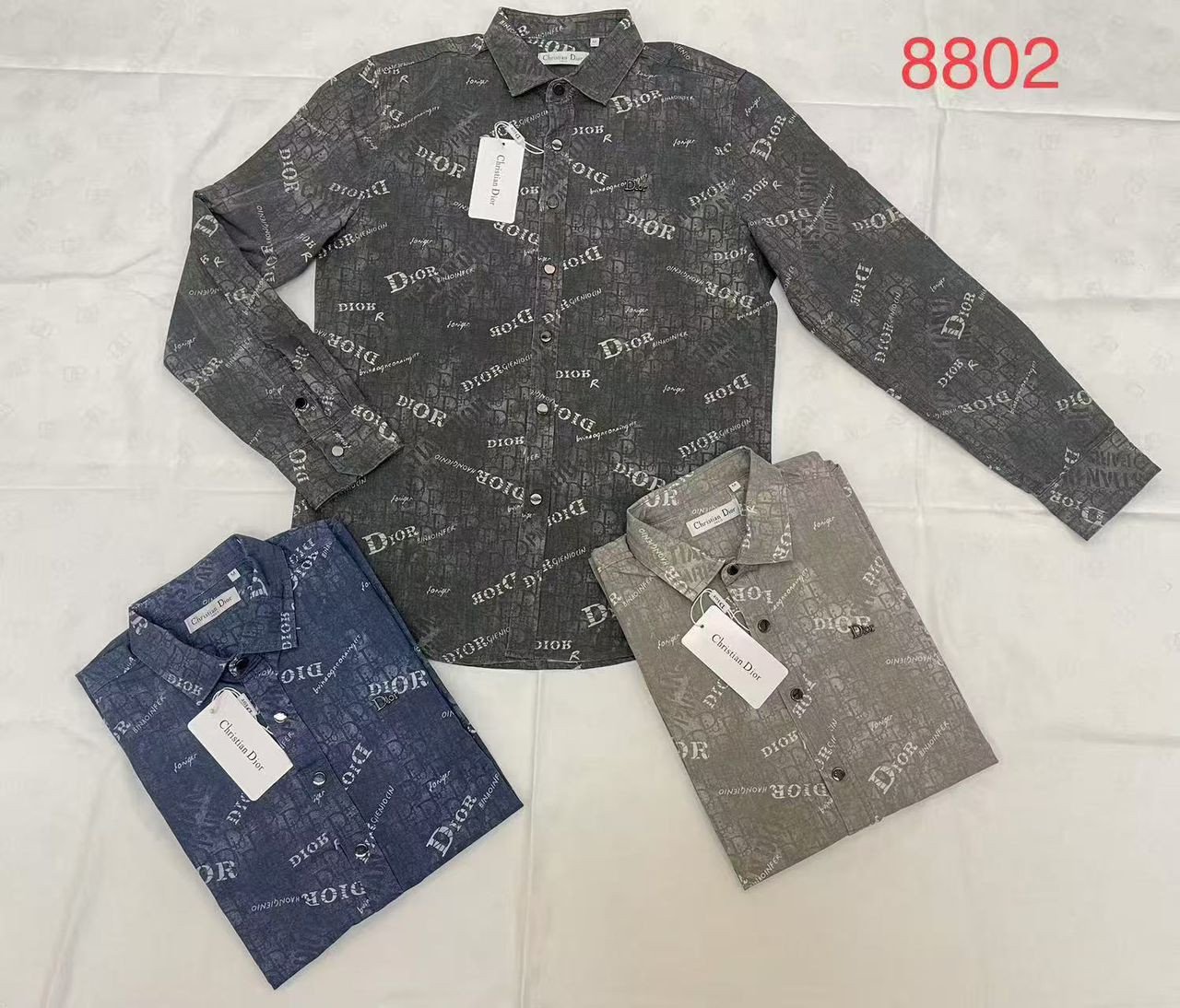 Camisas Da Dior Mangas Compridas CDDMC-023