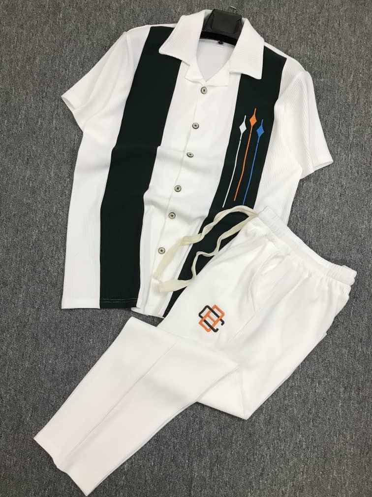 FATO CASUAL BEIJE BARRA PRETA-FT#CBJBP09#