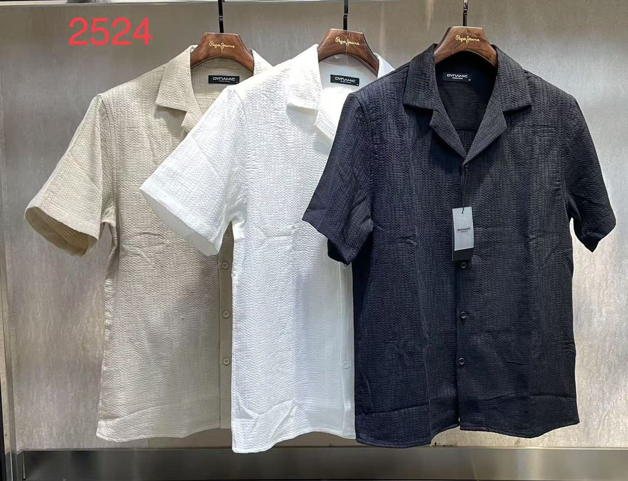 Camisas Formal  Mangas Curtas CFMC-022