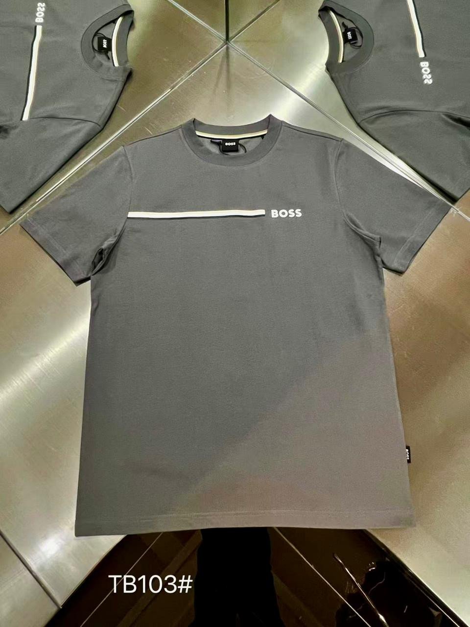 T-shirt HUGO BOSS Cinza THBC-003