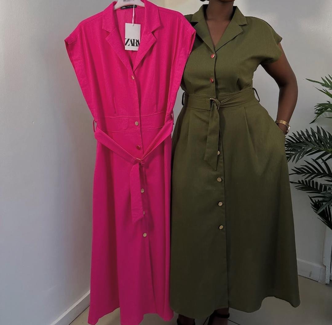 Vestidos da Zara Rosa VZR-016