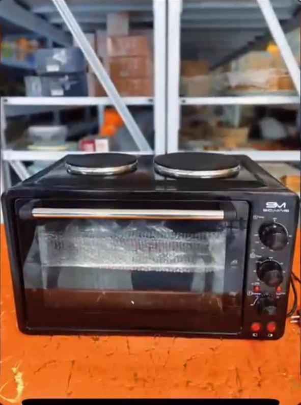 Micro-onda e fogão duplo MOFD-019